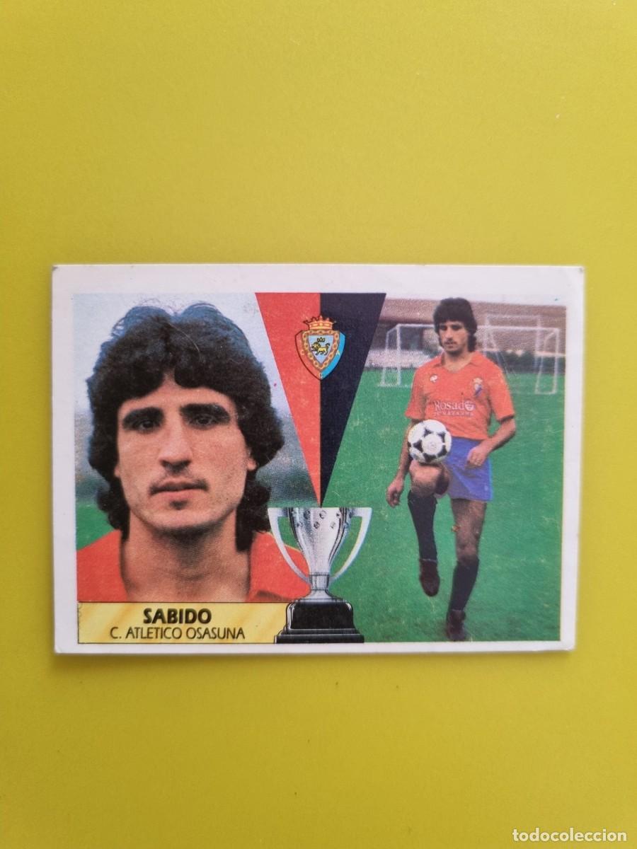 Fu&szlig;ball-Sticker: CROMO LIGA ESTE 87 88 1987 1988 NUNCA PEGADO SIN PEGAR SABIDO OSASUNA AR1026