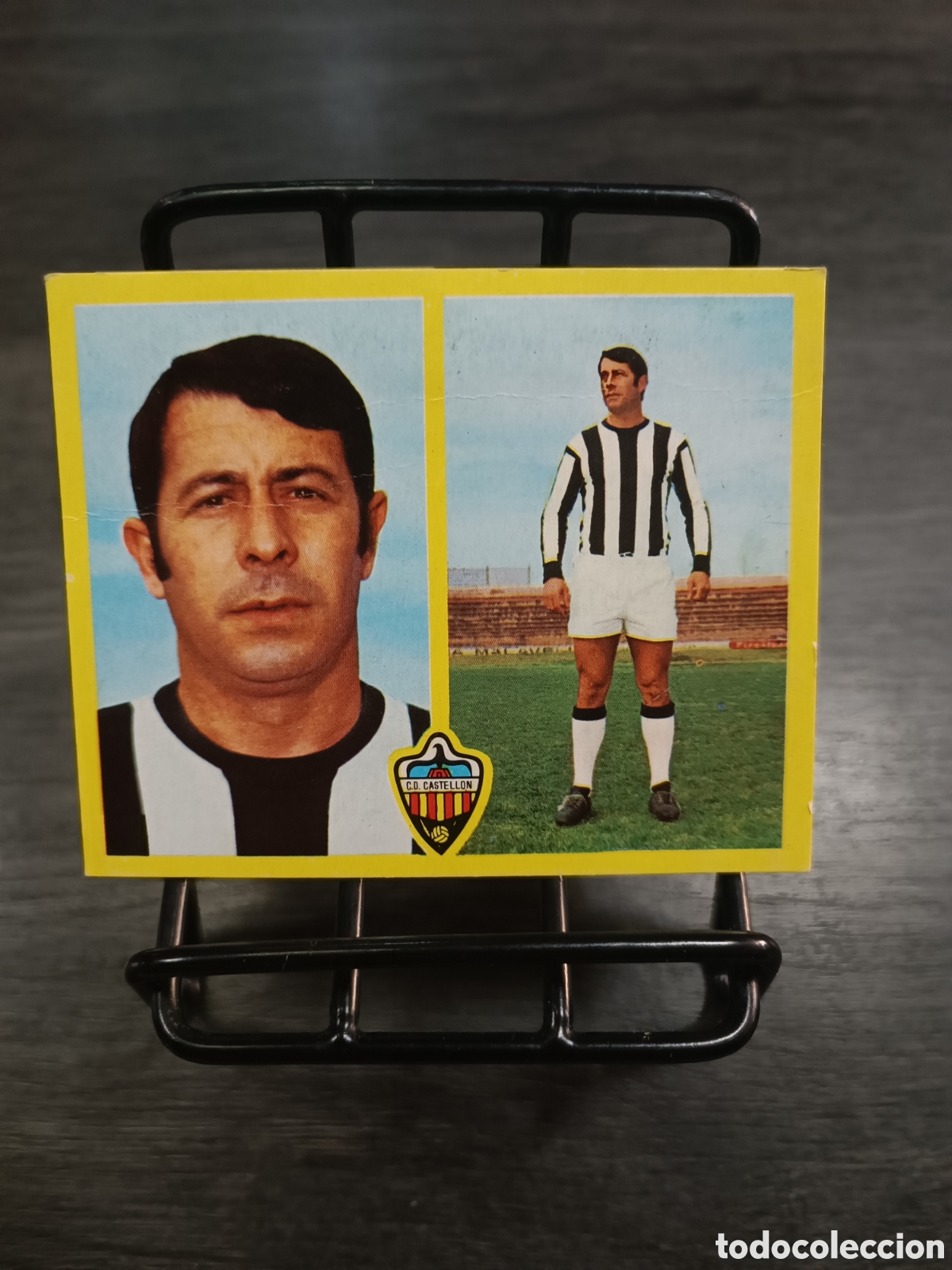 Fu&szlig;ball-Sticker: 1972 Liga Este Cela Castell&oacute;n Despegado
