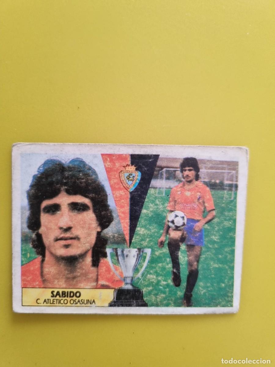 Fu&szlig;ball-Sticker: CROMO LIGA ESTE 87 88 1987 1988 NUNCA PEGADO SIN PEGAR SABIDO OSASUNA LEER AR1026