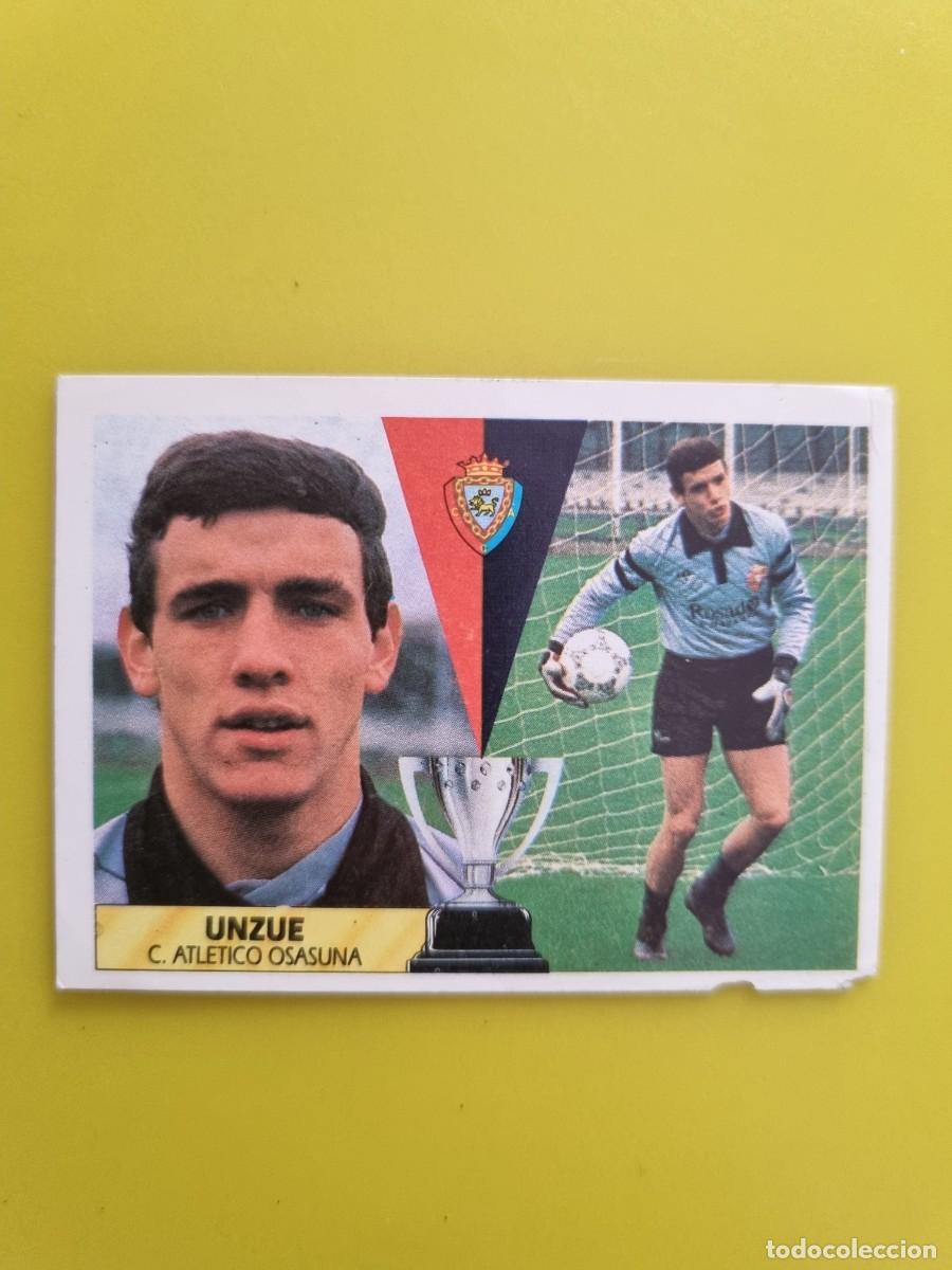 Fu&szlig;ball-Sticker: CROMO LIGA ESTE 87 88 1987 1988 NUNCA PEGADO SIN PEGAR UNZUE OSASUNA AR1026