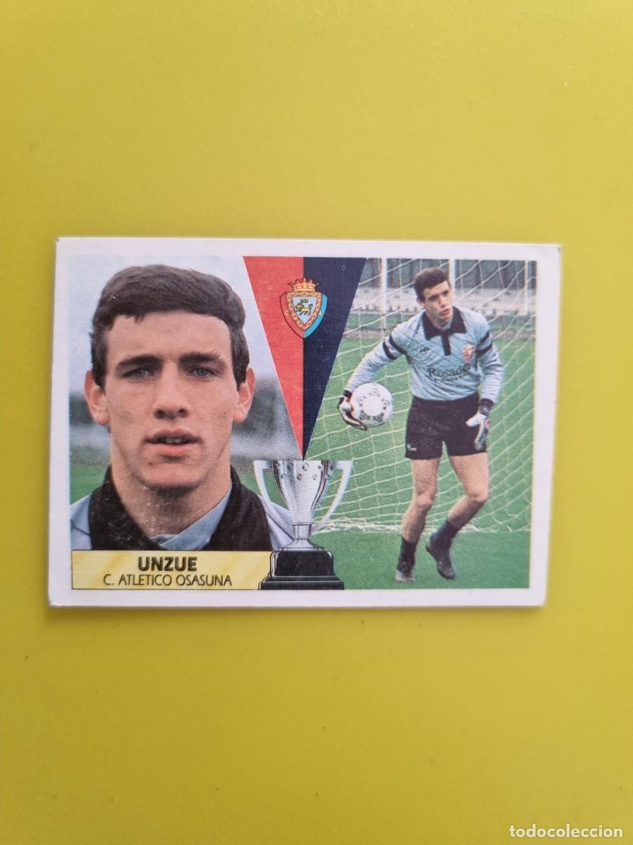 Fu&szlig;ball-Sticker: CROMO LIGA ESTE 87 88 1987 1988 NUNCA PEGADO SIN PEGAR UNZUE OSASUNA AR1026
