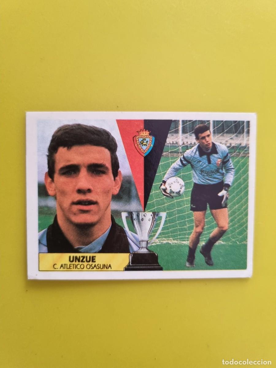 Fu&szlig;ball-Sticker: CROMO LIGA ESTE 87 88 1987 1988 NUNCA PEGADO SIN PEGAR UNZUE OSASUNA AR1026