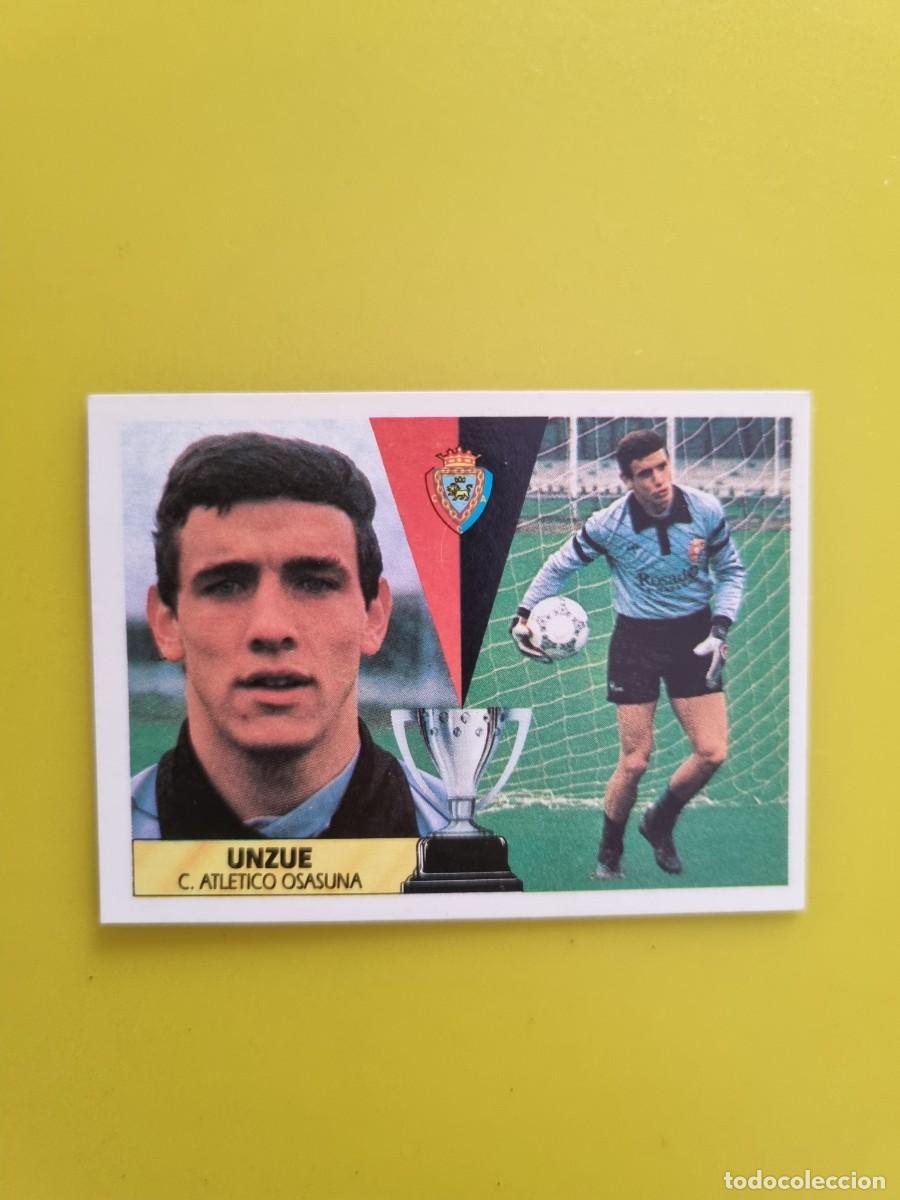Fu&szlig;ball-Sticker: CROMO LIGA ESTE 87 88 1987 1988 NUNCA PEGADO SIN PEGAR UNZUE OSASUNA AR1026
