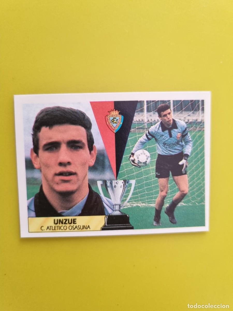 Fu&szlig;ball-Sticker: CROMO LIGA ESTE 87 88 1987 1988 NUNCA PEGADO SIN PEGAR UNZUE OSASUNA AR1026