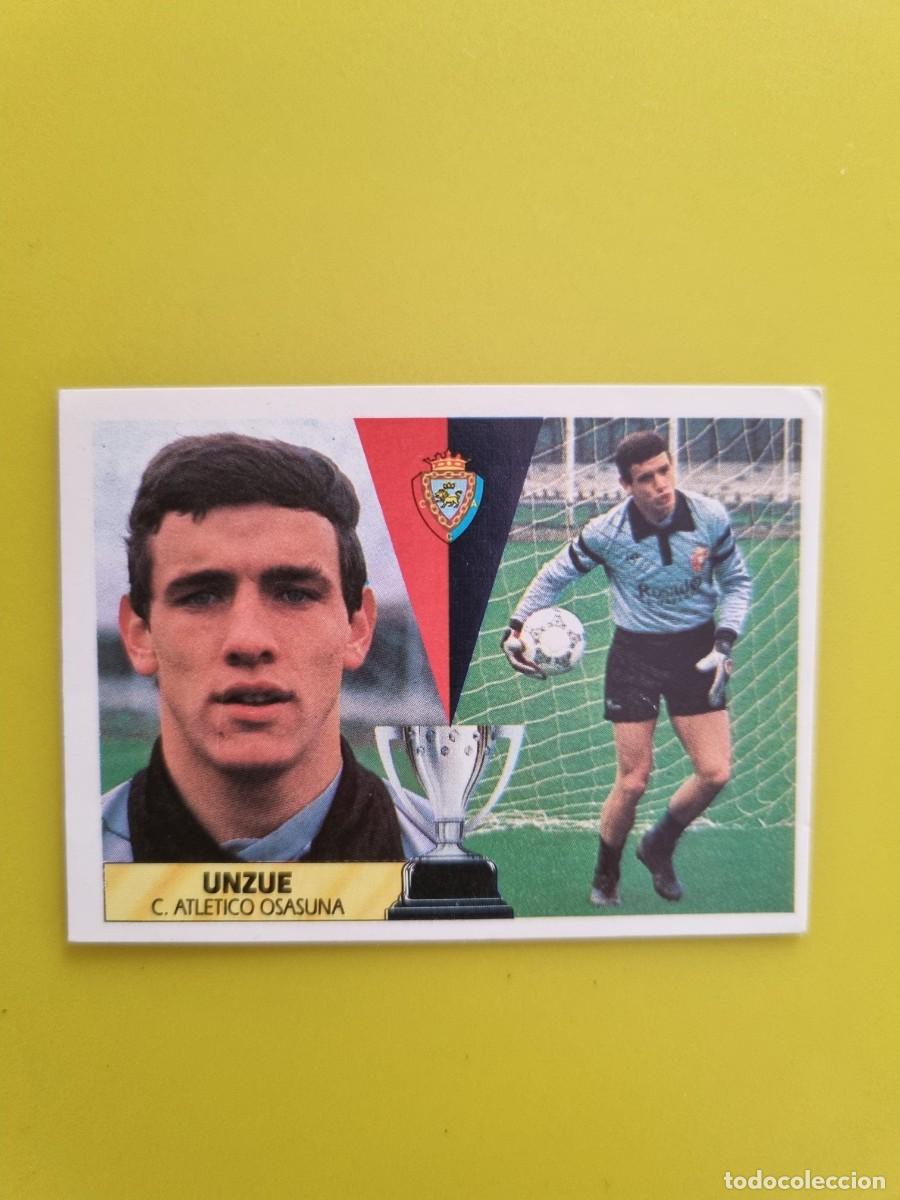 Fu&szlig;ball-Sticker: CROMO LIGA ESTE 87 88 1987 1988 NUNCA PEGADO SIN PEGAR UNZUE OSASUNA AR1026