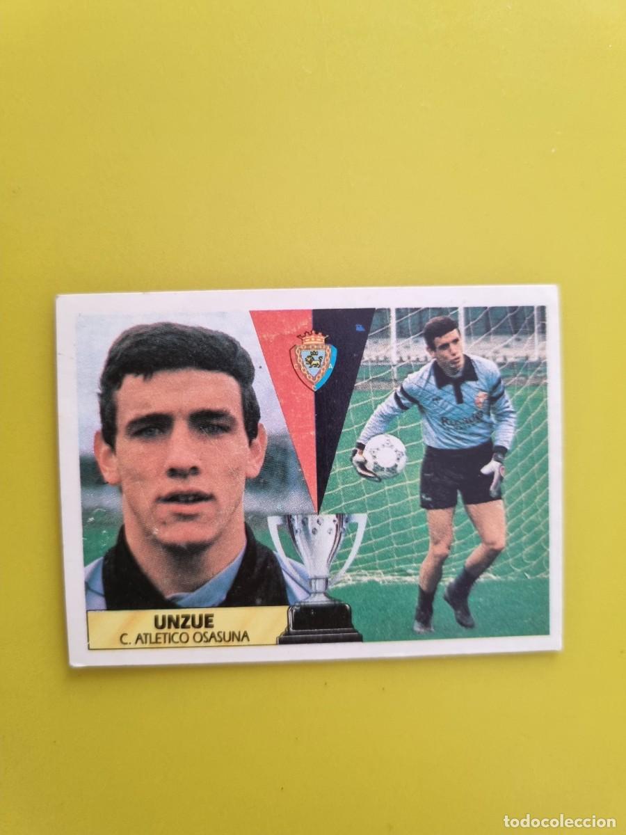 Fu&szlig;ball-Sticker: CROMO LIGA ESTE 87 88 1987 1988 NUNCA PEGADO SIN PEGAR UNZUE OSASUNA AR1026