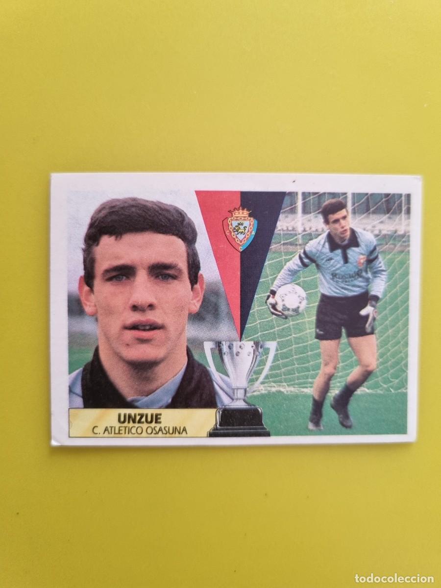 Fu&szlig;ball-Sticker: CROMO LIGA ESTE 87 88 1987 1988 NUNCA PEGADO SIN PEGAR UNZUE OSASUNA AR1026