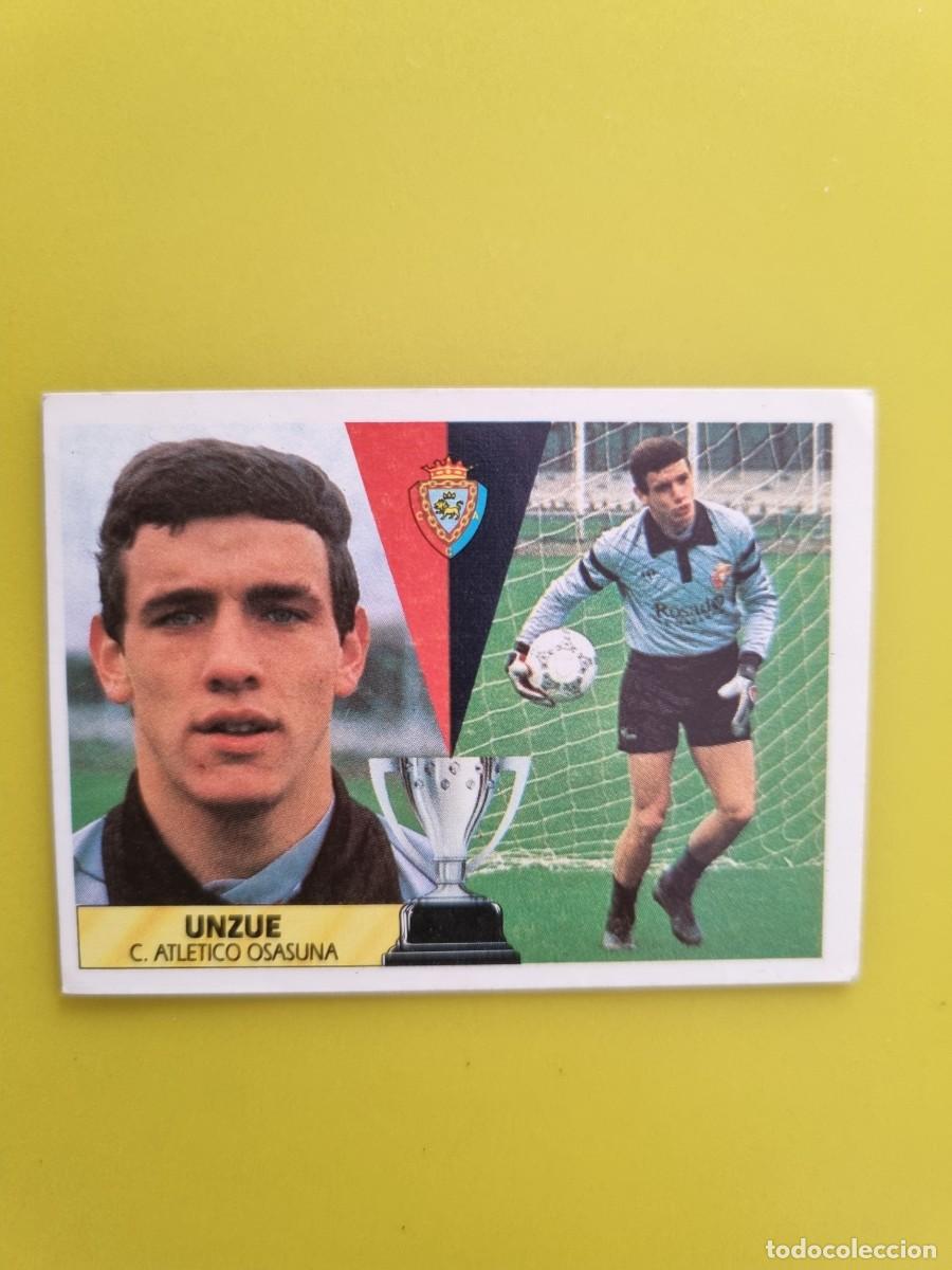 Fu&szlig;ball-Sticker: CROMO LIGA ESTE 87 88 1987 1988 NUNCA PEGADO SIN PEGAR UNZUE OSASUNA AR1026