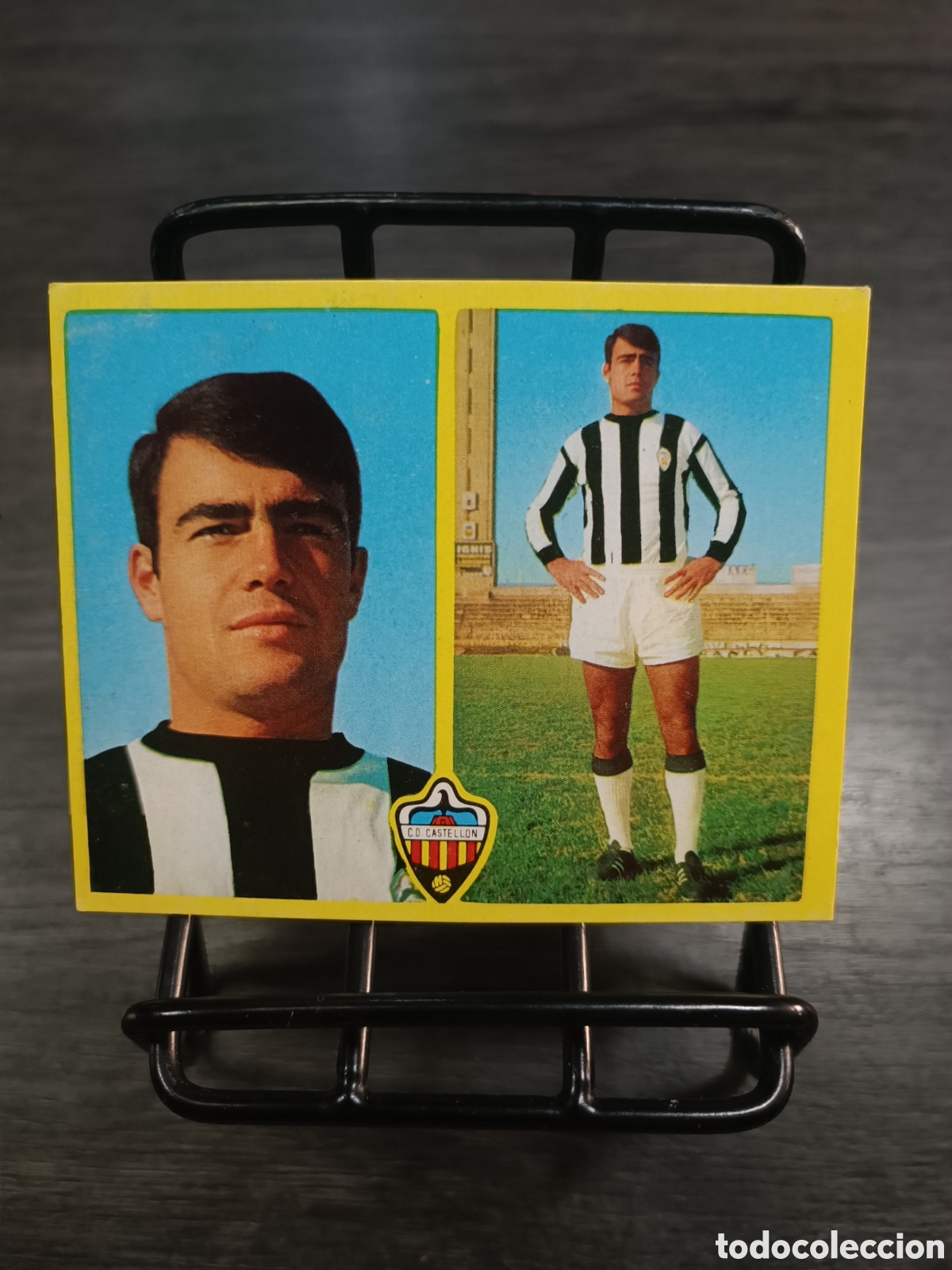 Fu&szlig;ball-Sticker: 1972 Liga Este Corrales Castell&oacute;n Despegado