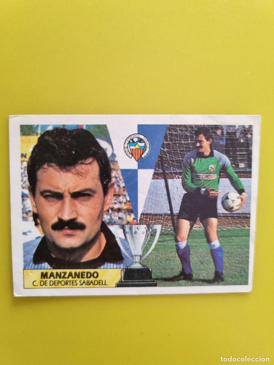 Figurine di Calcio: CROMO LIGA ESTE 87 88 1987 1988 NUNCA PEGADO SIN PEGAR MANZANEDO CD SABADELL AR1026