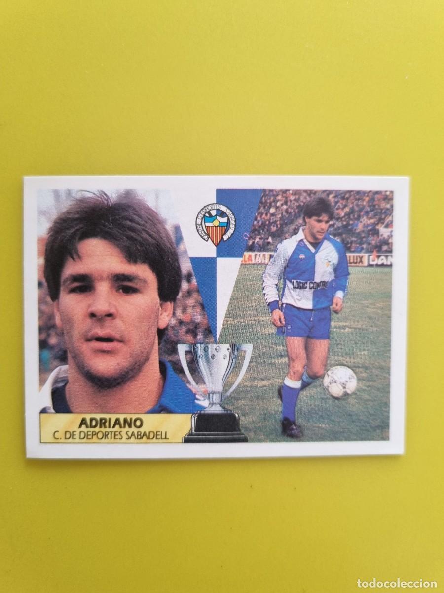 Figurine di Calcio: CROMO LIGA ESTE 87 88 1987 1988 NUNCA PEGADO SIN PEGAR ADRIANO CD SABADELL AR1026