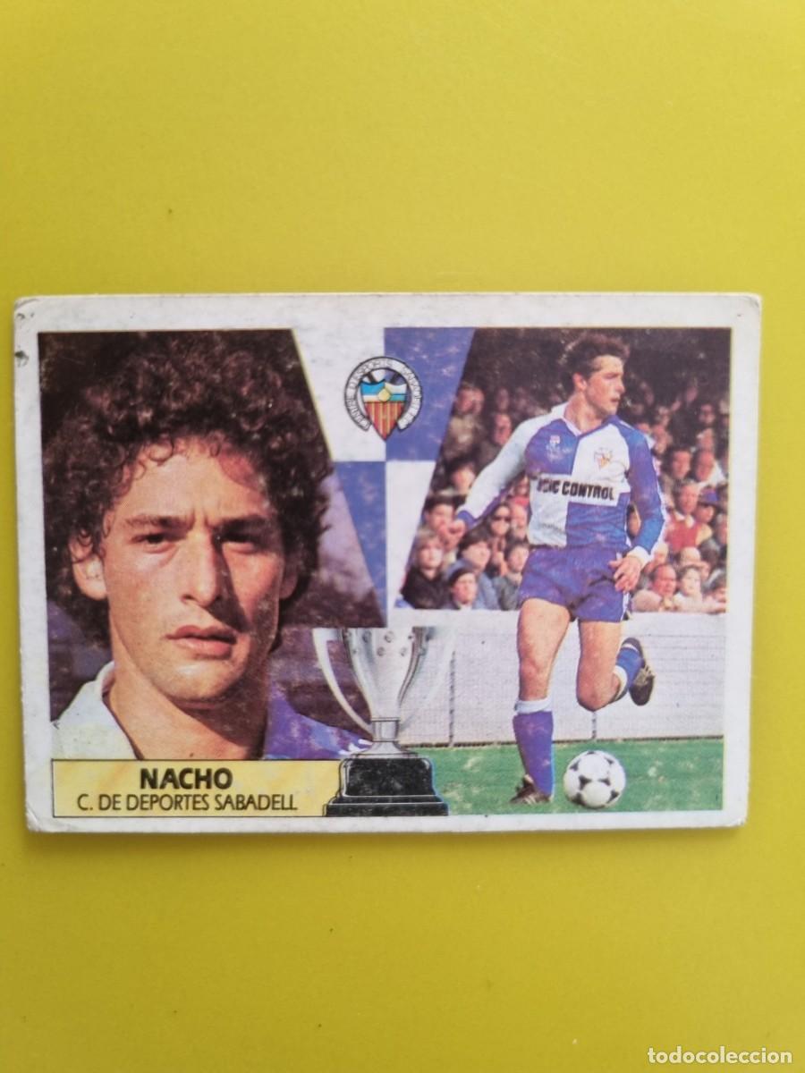 Cromos de f&uacute;tbol: CROMO LIGA ESTE 87 88 1987 1988 NUNCA PEGADO SIN PEGAR NACHO CD SABADELL AR1026