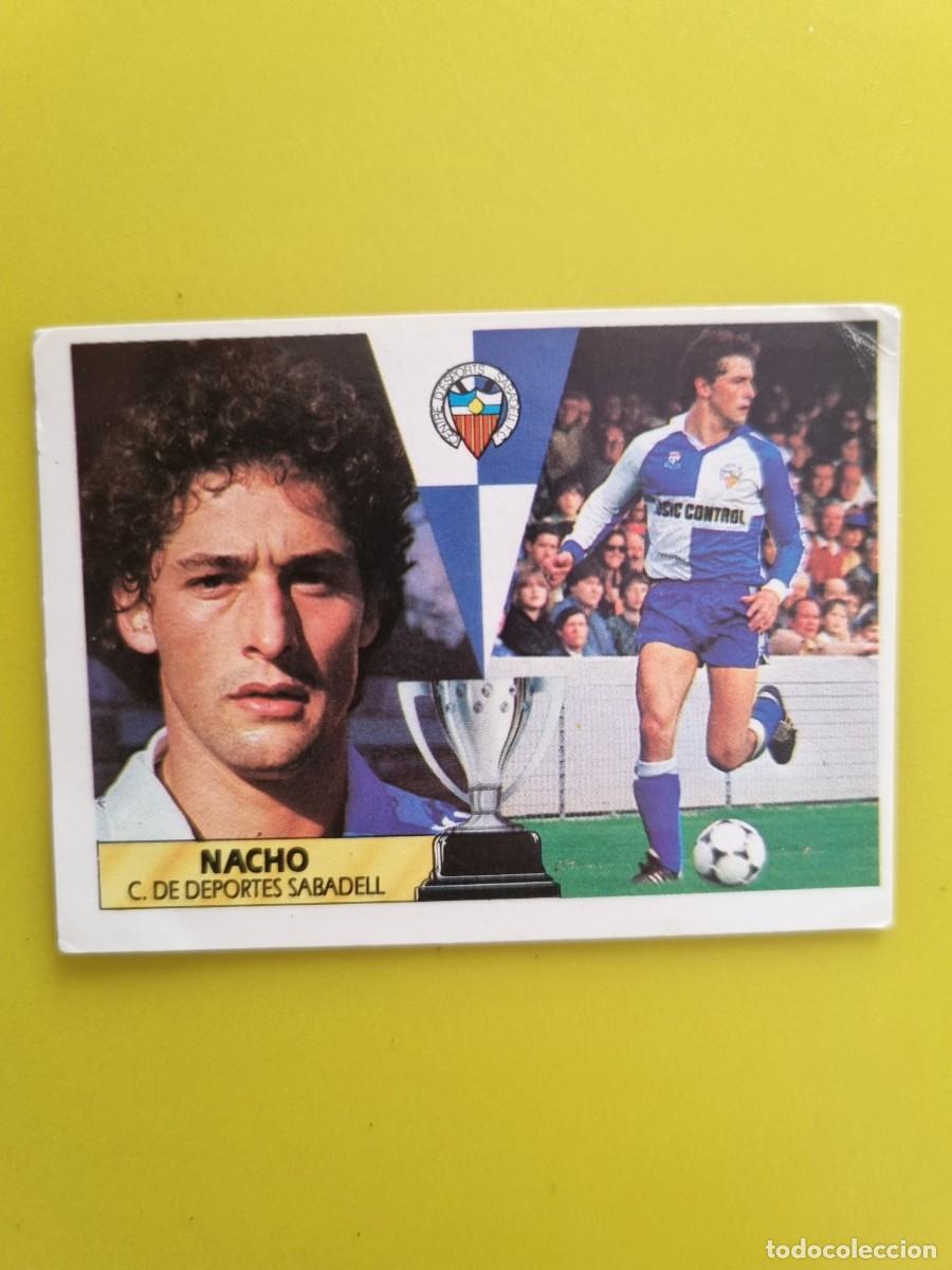 Cromos de f&uacute;tbol: CROMO LIGA ESTE 87 88 1987 1988 NUNCA PEGADO SIN PEGAR NACHO CD SABADELL AR1026