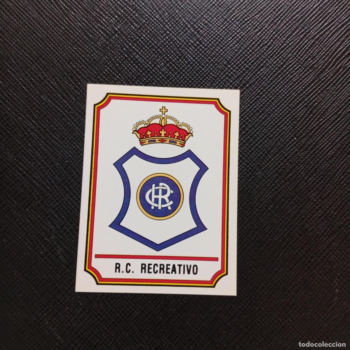 Cromos de f&uacute;tbol: RECREATIVO HUELVA ESCUDO PANINI 1989 CROMO FUTBOL LIGA 89 - A97 PG1