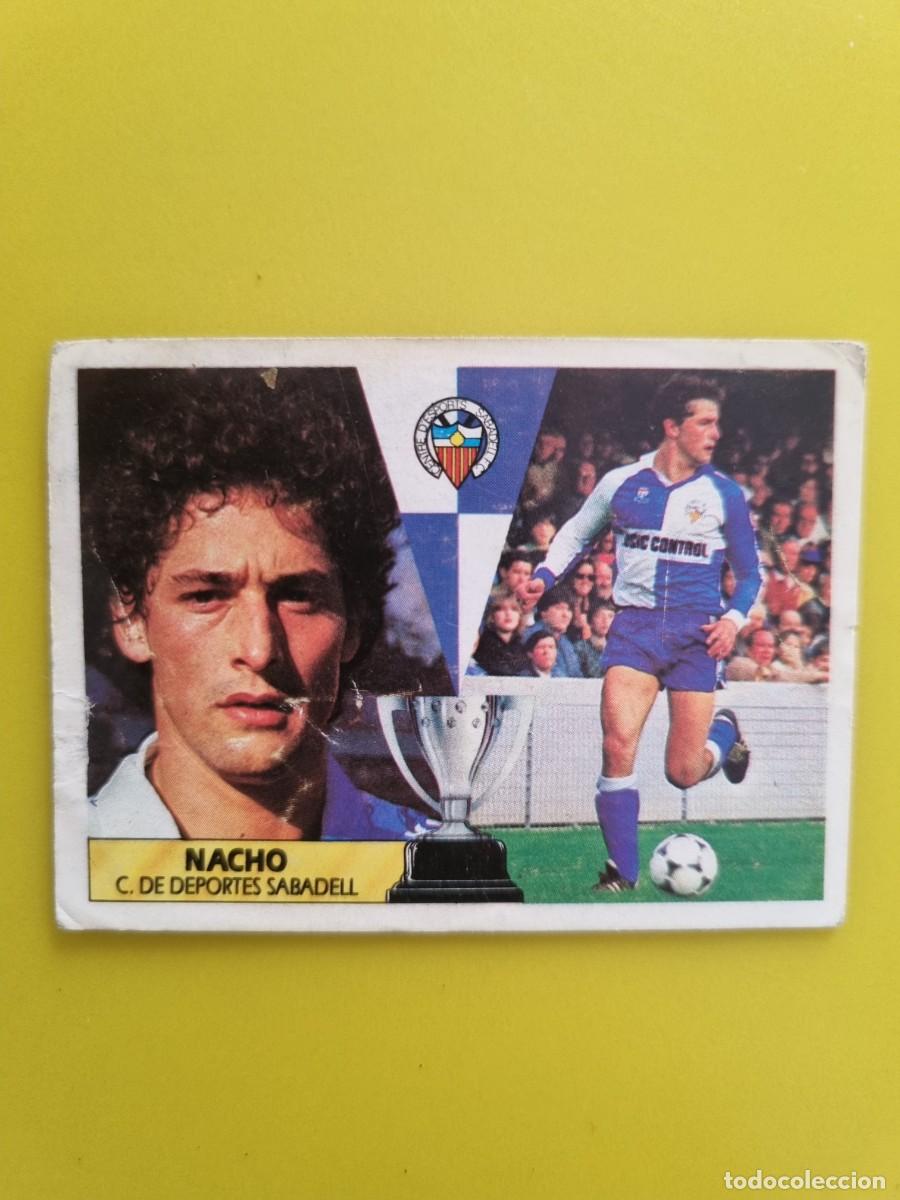 Cromos de f&uacute;tbol: CROMO LIGA ESTE 87 88 1987 1988 NUNCA PEGADO SIN PEGAR NACHO CD SABADELL AR1026