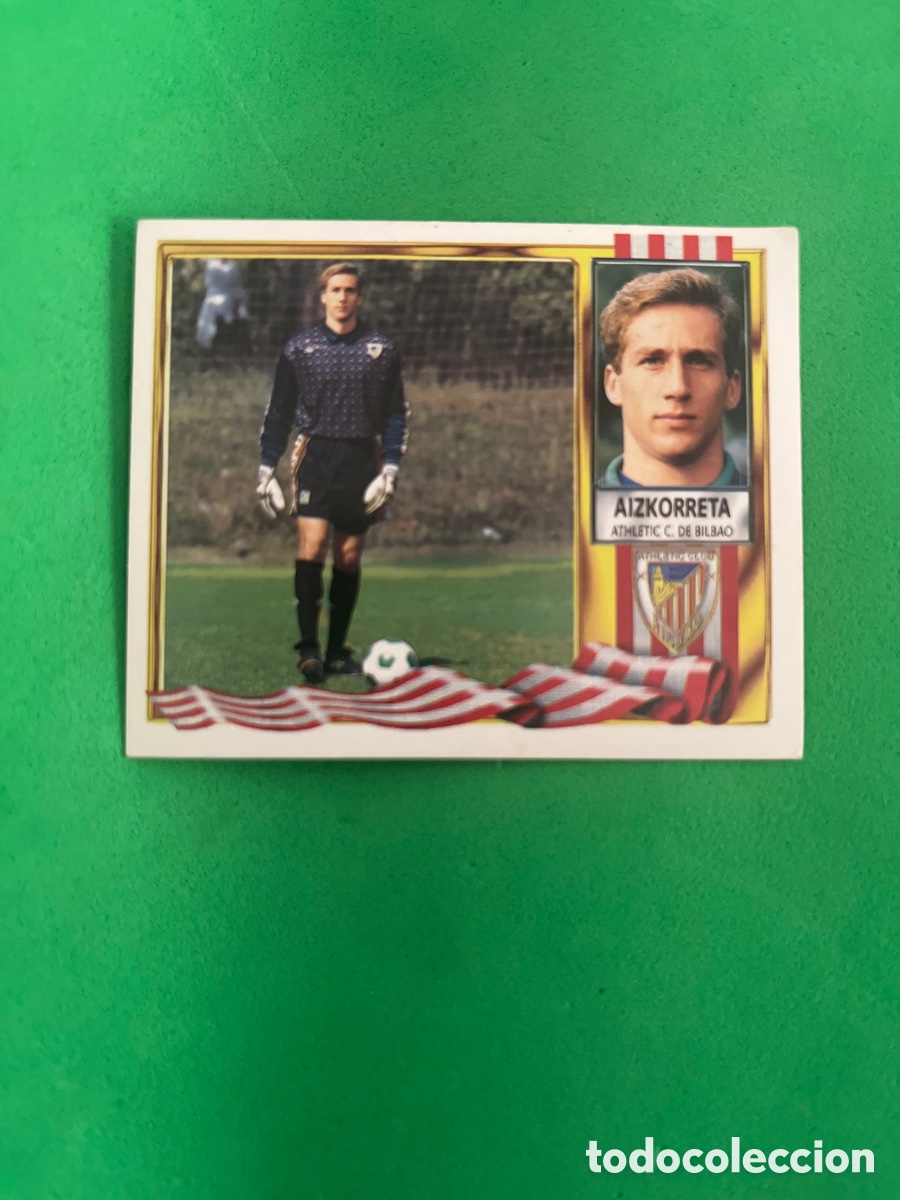 Cartes &agrave; collectionner de Football: AIZKORRETA COLOCA ATHLETIC CLUB EDICIONES ESTE 95 96 1995 1996 NUEVO SIN PEGAR CROMO FUTBOL