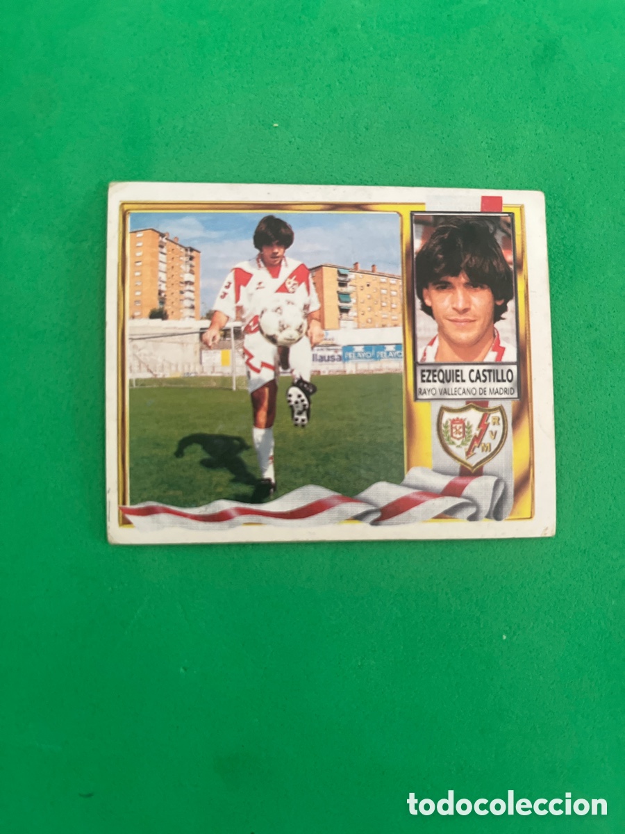 Football Stickers: EZEQUIEL CASTILLO FICHAJE 26 RAYO VALLECANO EDICIONES ESTE 95 96 1995 1996 NUEVO SIN PEGAR