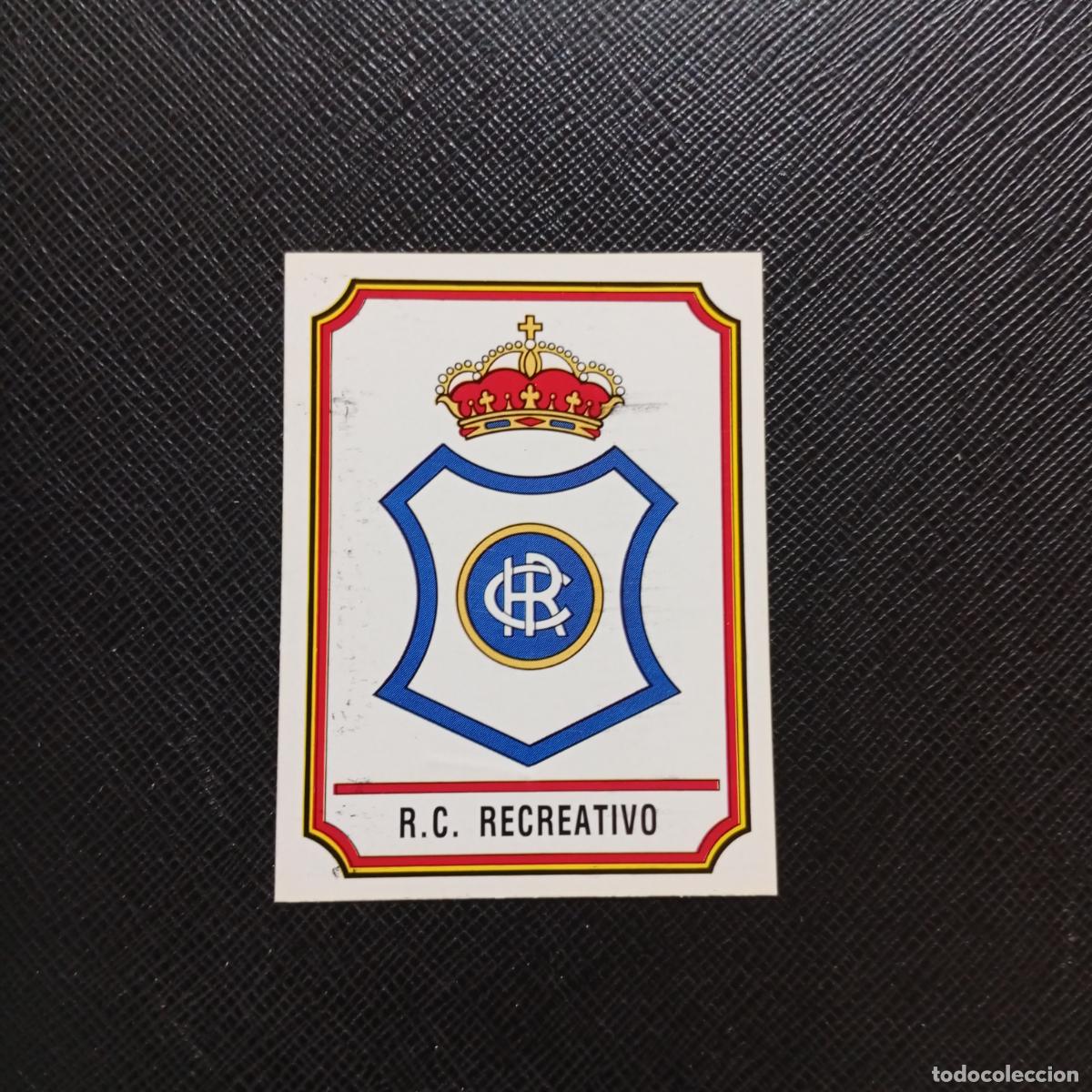 Cromos de f&uacute;tbol: RECREATIVO HUELVA ESCUDO PANINI 1989 CROMO FUTBOL LIGA 89 - A97 PG37