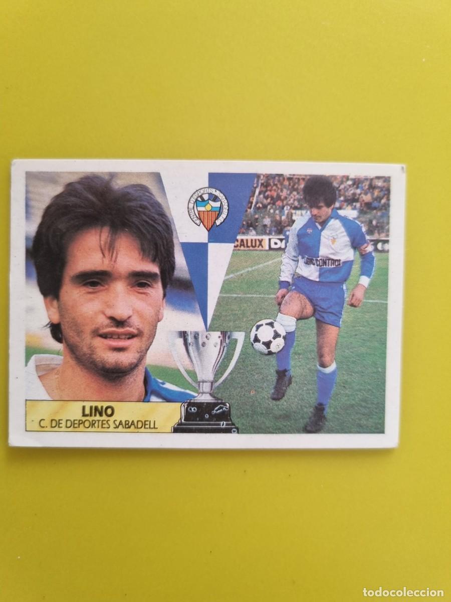 Cromos de f&uacute;tbol: CROMO LIGA ESTE 87 88 1987 1988 NUNCA PEGADO SIN PEGAR LINO CD SABADELL AR1026