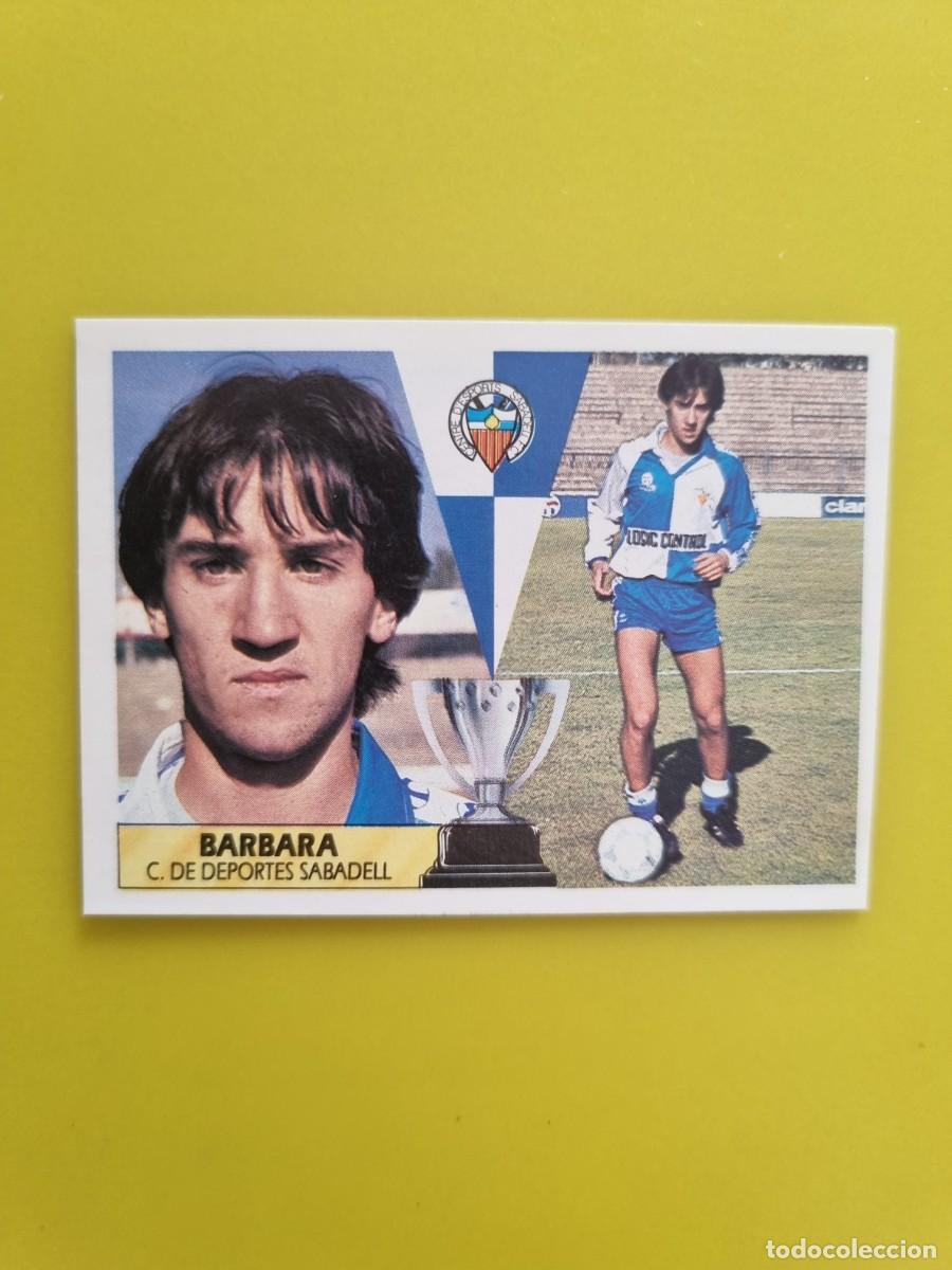 Cromos de f&uacute;tbol: CROMO LIGA ESTE 87 88 1987 1988 NUNCA PEGADO SIN PEGAR BARBARA CD SABADELL AR1026