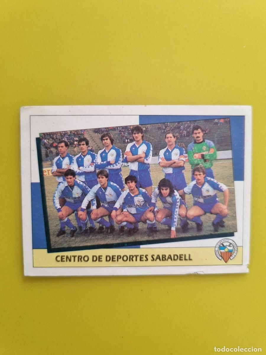 Cromos de f&uacute;tbol: CROMO LIGA ESTE 87 88 1987 1988 NUNCA PEGADO SIN PEGAR ALINEACION CD SABADELL AR1026