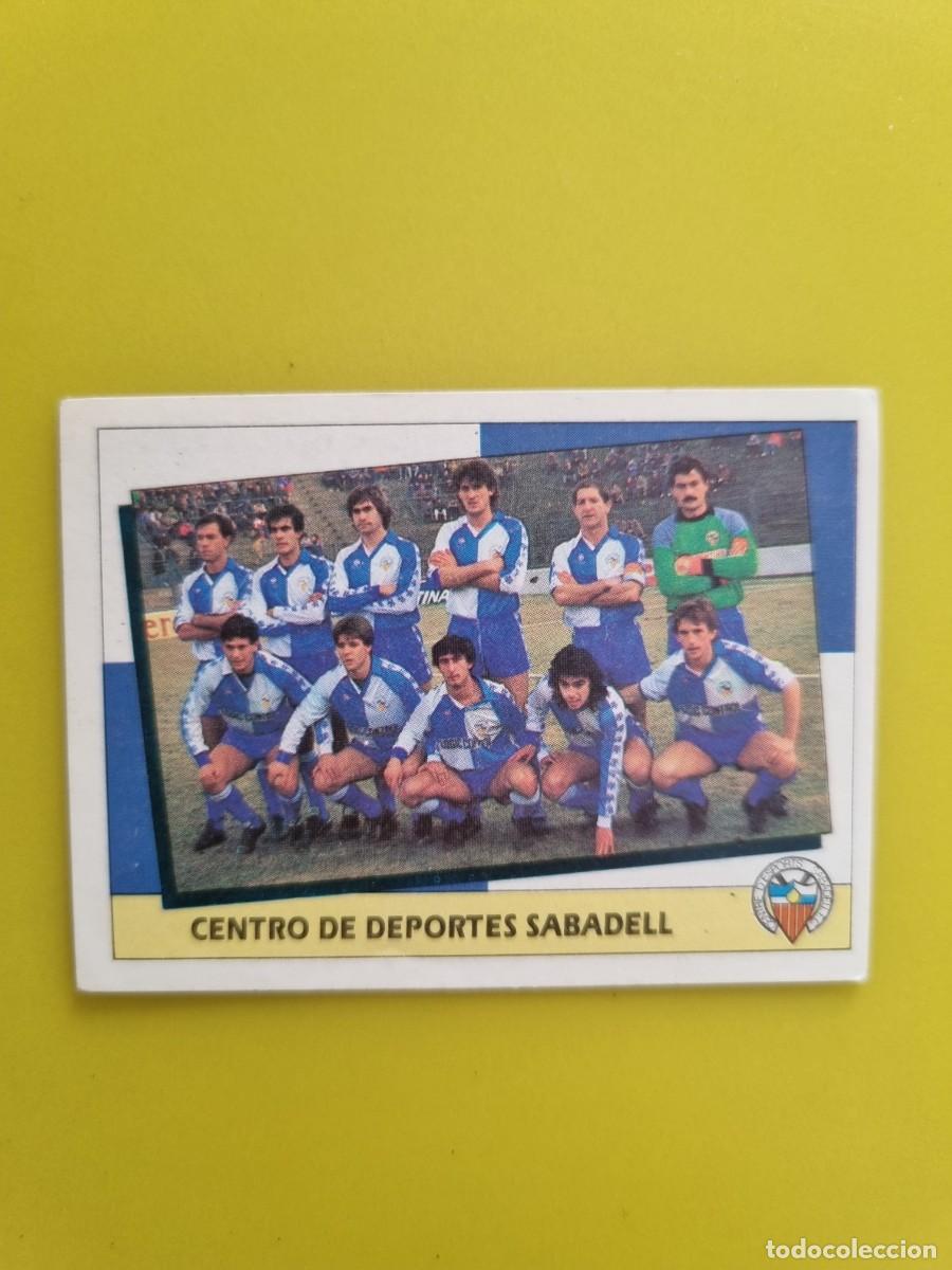 Cromos de f&uacute;tbol: CROMO LIGA ESTE 87 88 1987 1988 NUNCA PEGADO SIN PEGAR ALINEACION CD SABADELL AR1026
