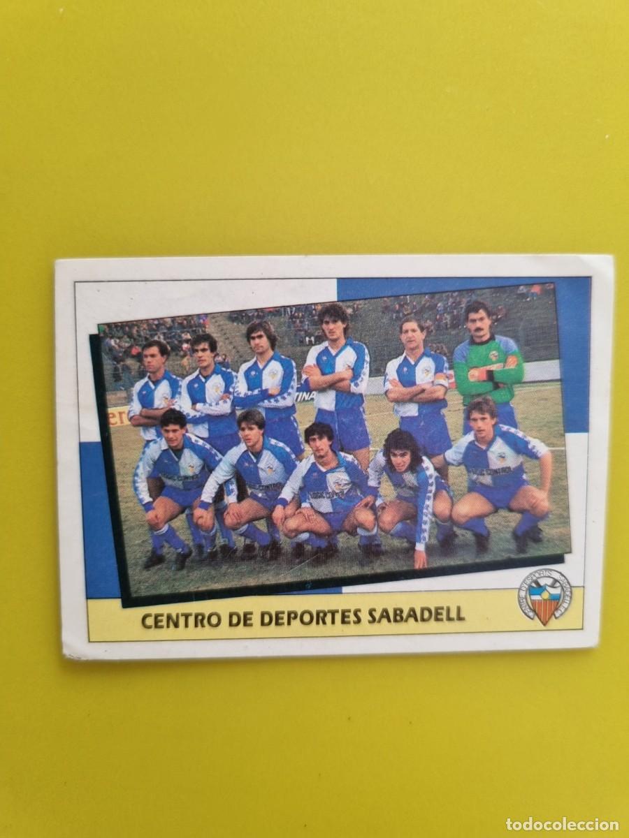 Cromos de f&uacute;tbol: CROMO LIGA ESTE 87 88 1987 1988 NUNCA PEGADO SIN PEGAR ALINEACION CD SABADELL AR1026