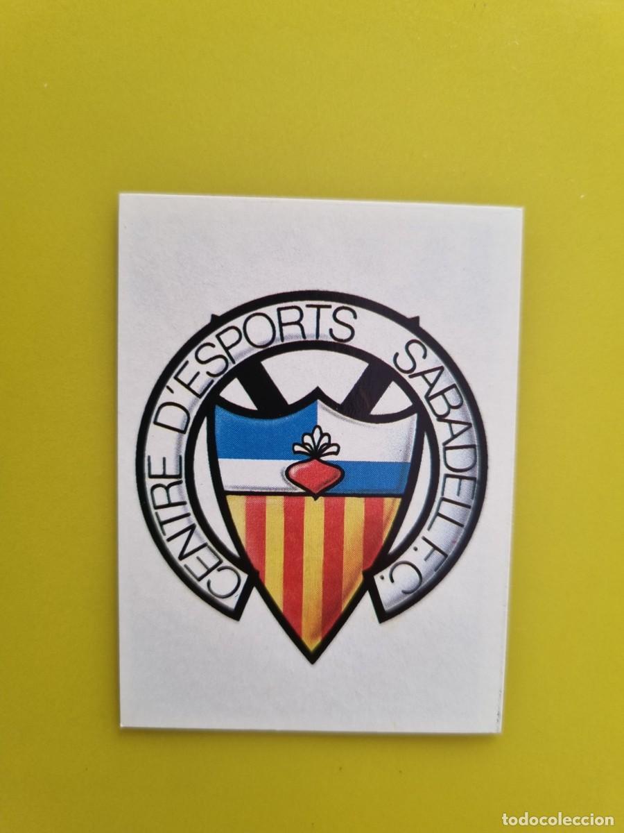 Cromos de f&uacute;tbol: CROMO LIGA ESTE 87 88 1987 1988 NUNCA PEGADO SIN PEGAR ESCUDO CD SABADELL AR1026