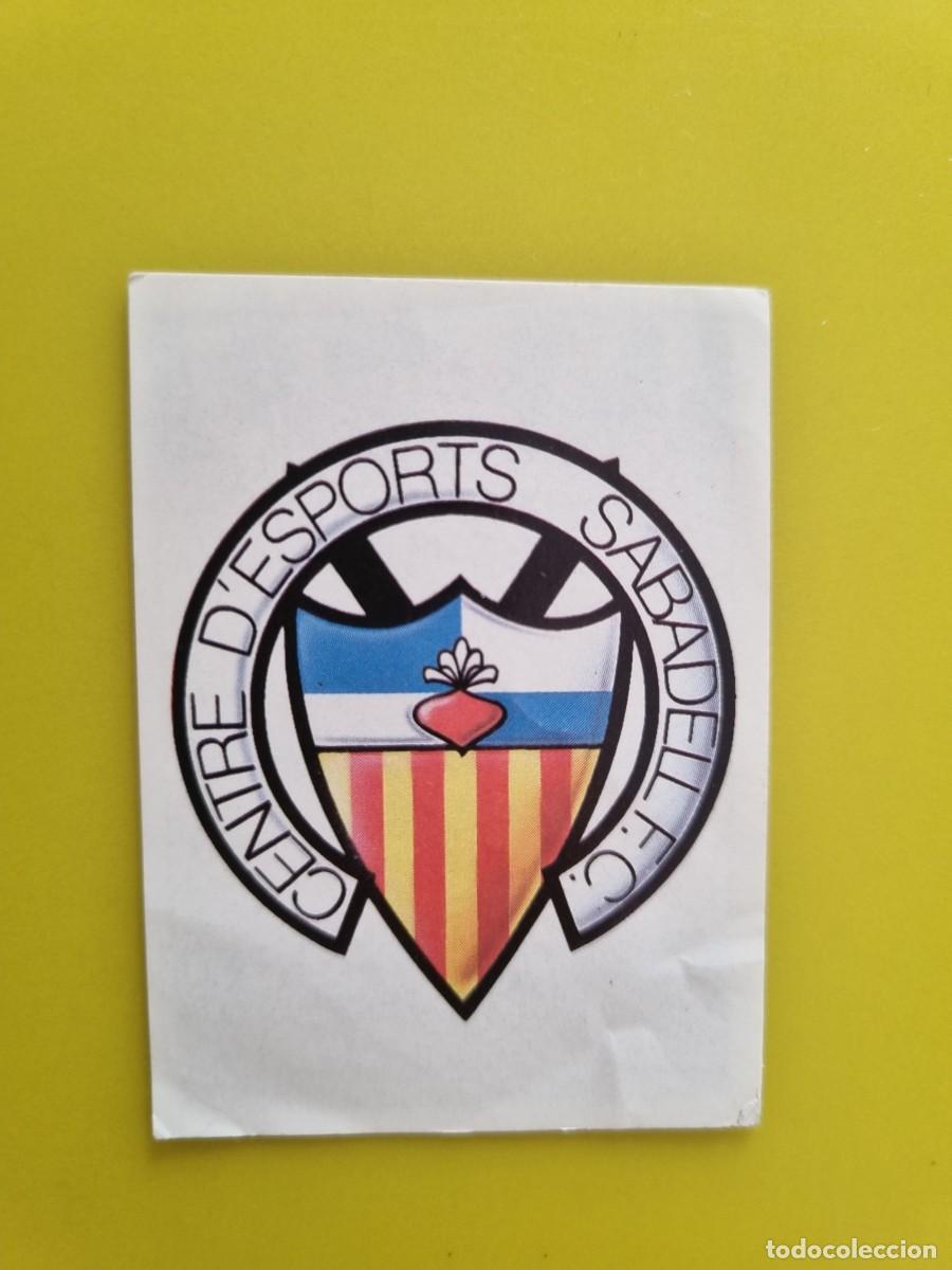 Cromos de f&uacute;tbol: CROMO LIGA ESTE 87 88 1987 1988 NUNCA PEGADO SIN PEGAR ESCUDO CD SABADELL AR1026