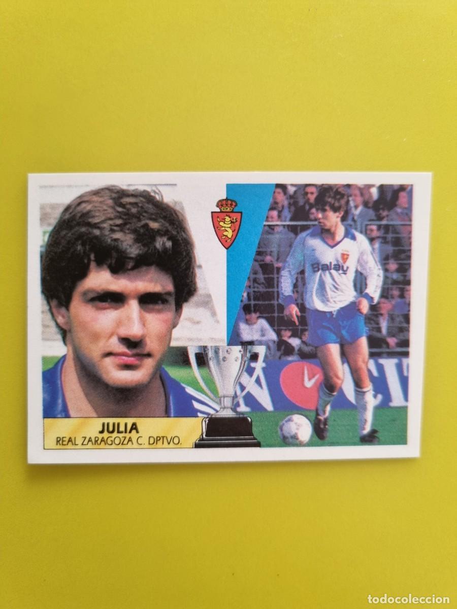 Cromos de f&uacute;tbol: CROMO LIGA ESTE 87 88 1987 1988 NUNCA PEGADO SIN PEGAR JULIA REAL ZARAGOZA AR1026
