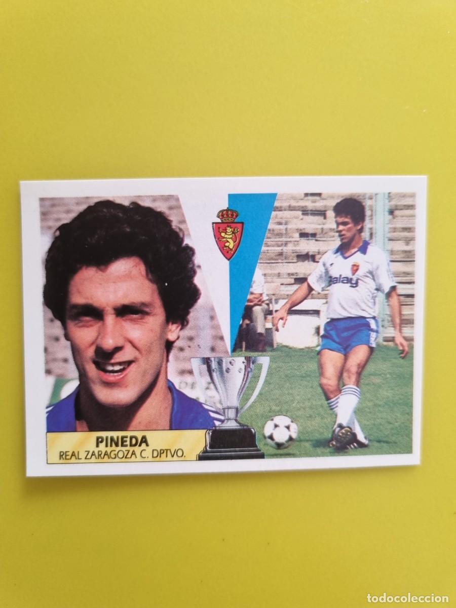 Cromos de f&uacute;tbol: CROMO LIGA ESTE 87 88 1987 1988 NUNCA PEGADO SIN PEGAR PINEDA REAL ZARAGOZA AR1026