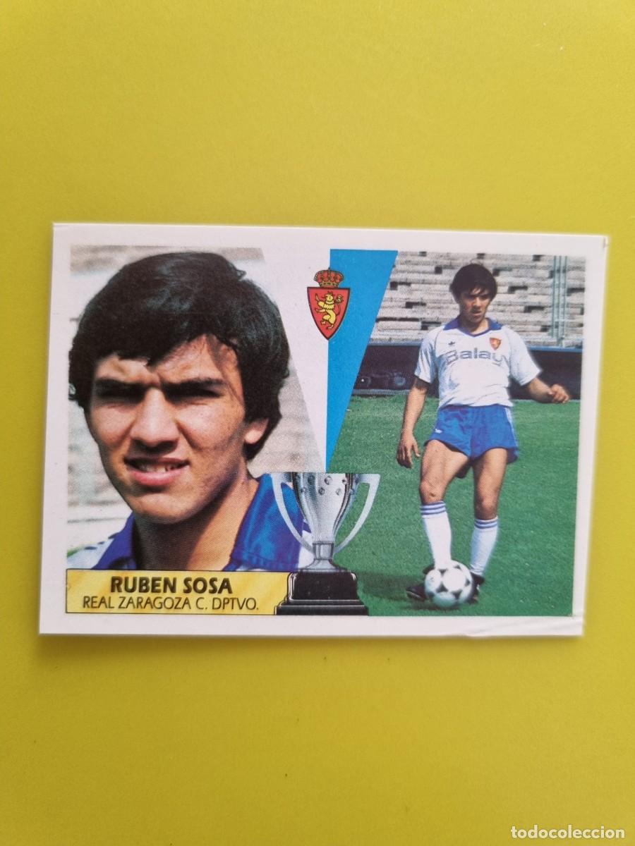 Cromos de f&uacute;tbol: CROMO LIGA ESTE 87 88 1987 1988 NUNCA PEGADO SIN PEGAR RUBEN SOSA REAL ZARAGOZA AR1026
