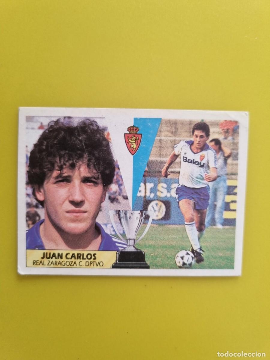 Cromos de f&uacute;tbol: CROMO LIGA ESTE 87 88 1987 1988 NUNCA PEGADO SIN PEGAR JUAN CARLOS REAL ZARAGOZA AR1026