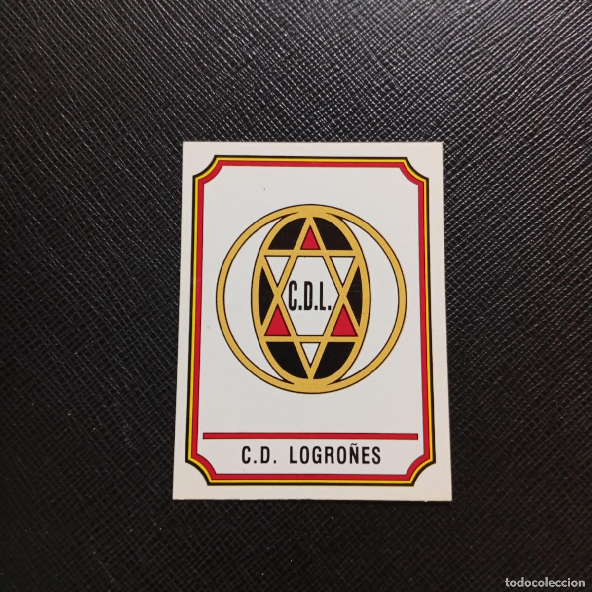 Cromos de f&uacute;tbol: LOGRO&Ntilde;ES ESCUDO PANINI 1989 CROMO FUTBOL LIGA 89 - A97 PG271