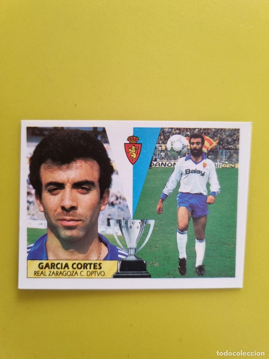 Cromos de f&uacute;tbol: CROMO LIGA ESTE 87 88 1987 1988 NUNCA PEGADO SIN PEGAR GARCIA CORTES REAL ZARAGOZA AR1026
