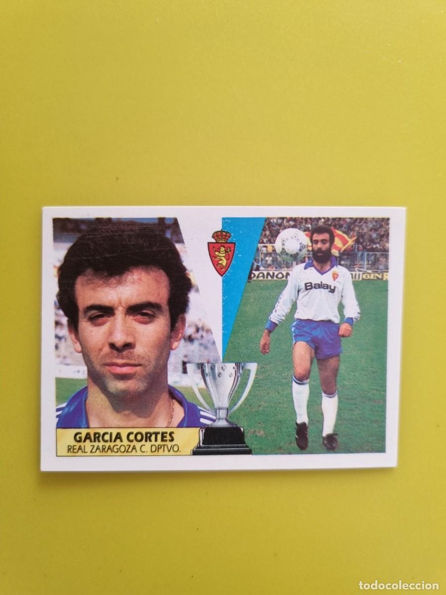 Cromos de f&uacute;tbol: CROMO LIGA ESTE 87 88 1987 1988 NUNCA PEGADO SIN PEGAR GARCIA CORTES REAL ZARAGOZA AR1026