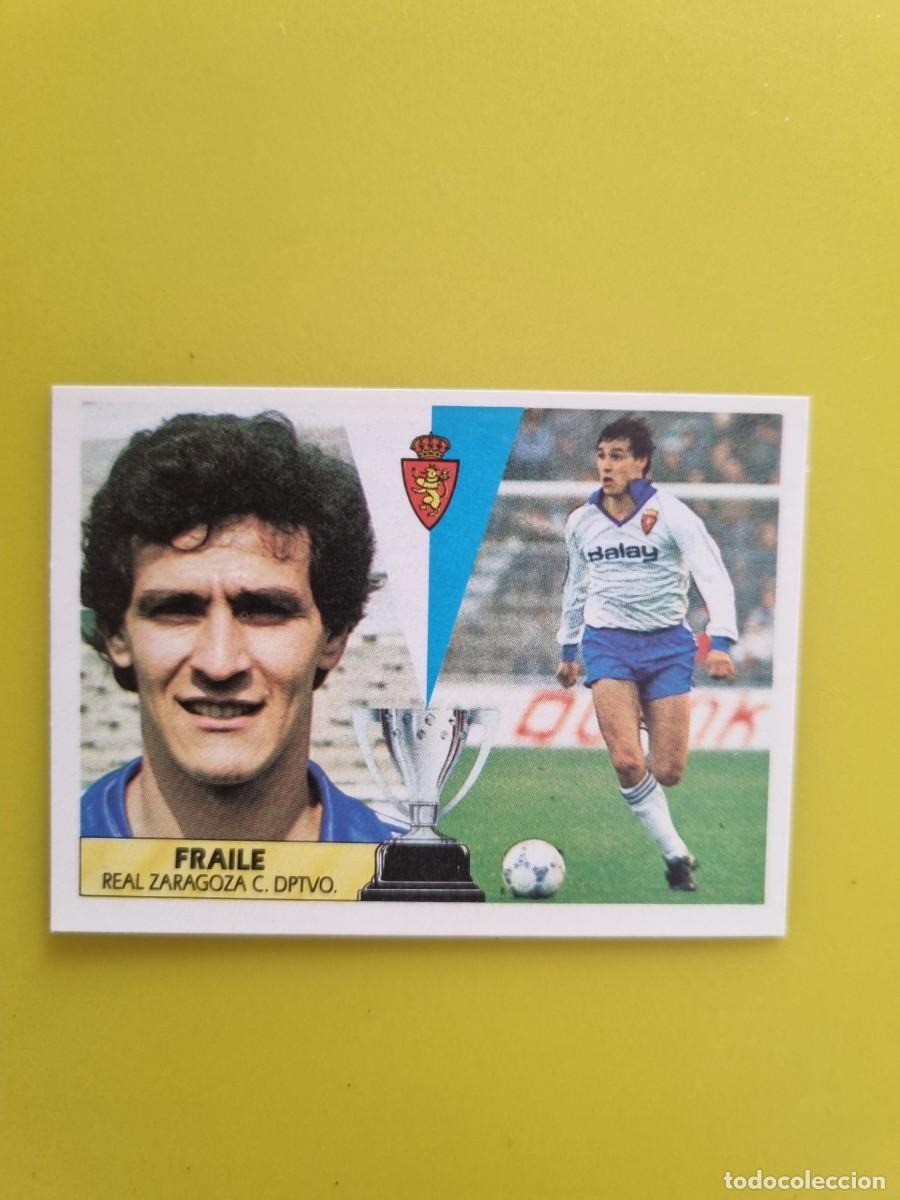 Cromos de f&uacute;tbol: CROMO LIGA ESTE 87 88 1987 1988 NUNCA PEGADO SIN PEGAR FRAILE REAL ZARAGOZA AR1026