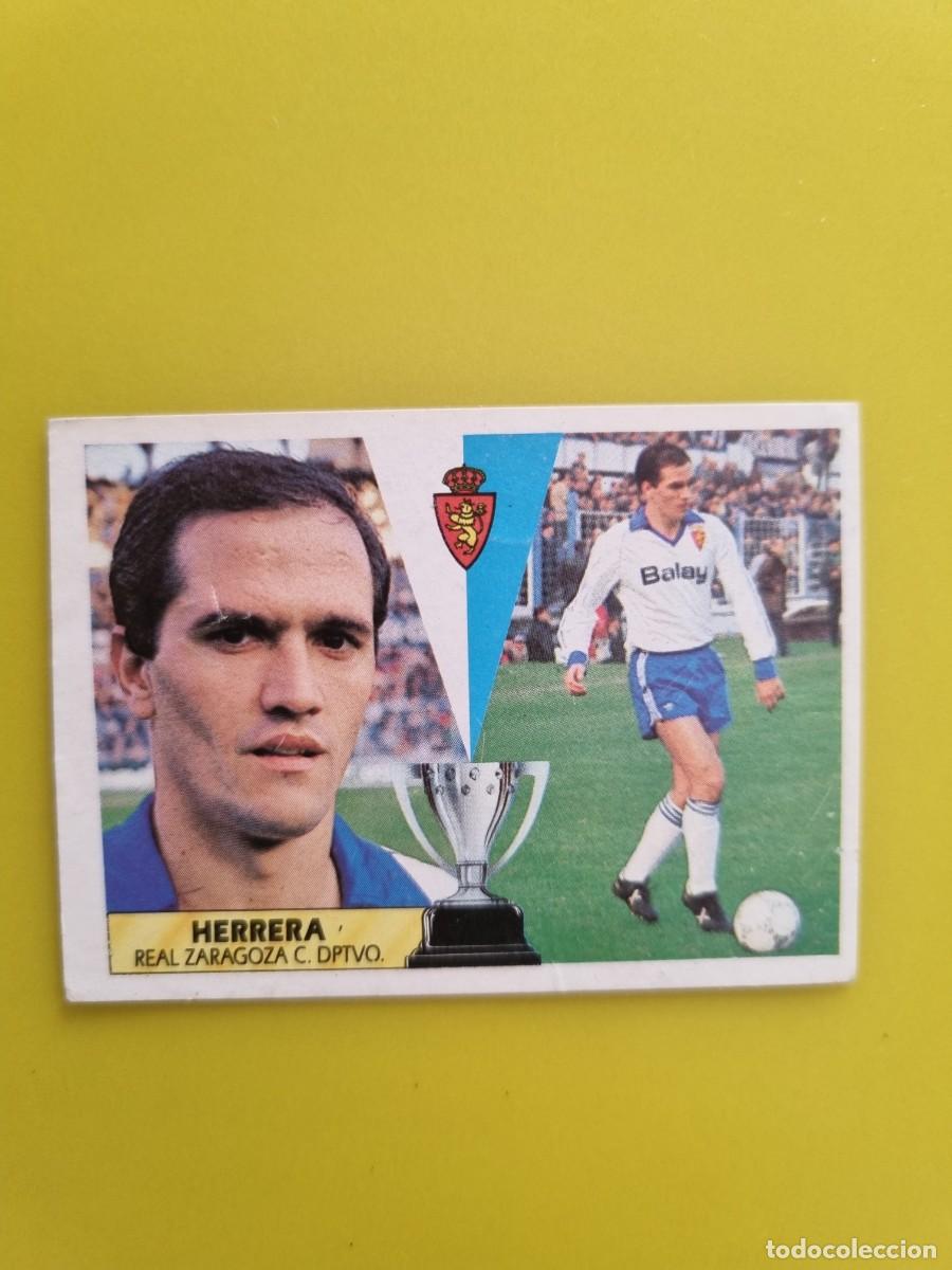 Cromos de f&uacute;tbol: CROMO LIGA ESTE 87 88 1987 1988 NUNCA PEGADO SIN PEGAR HERRERA REAL ZARAGOZA AR1026