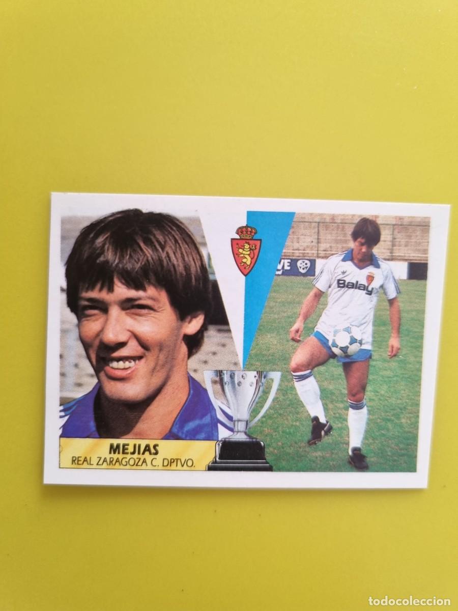 Cromos de f&uacute;tbol: CROMO LIGA ESTE 87 88 1987 1988 NUNCA PEGADO SIN PEGAR MEJIAS REAL ZARAGOZA AR1026