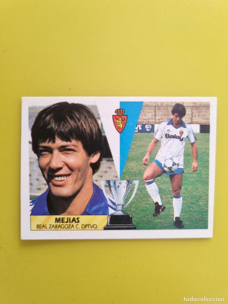 Cromos de f&uacute;tbol: CROMO LIGA ESTE 87 88 1987 1988 NUNCA PEGADO SIN PEGAR MEJIAS REAL ZARAGOZA AR1026