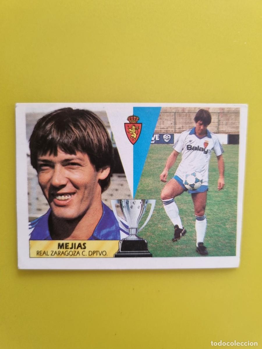 Cromos de f&uacute;tbol: CROMO LIGA ESTE 87 88 1987 1988 NUNCA PEGADO SIN PEGAR MEJIAS REAL ZARAGOZA AR1026