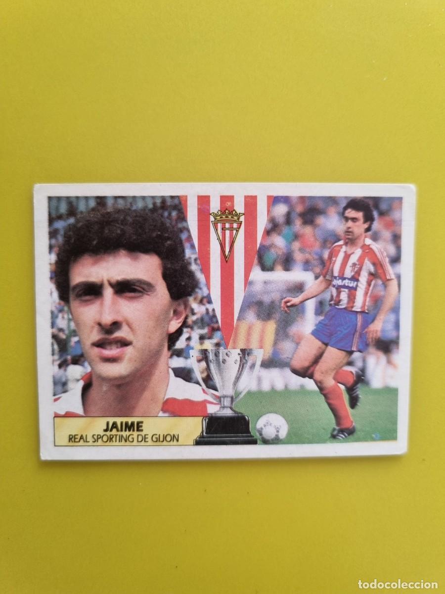 Cromos de f&uacute;tbol: CROMO LIGA ESTE 87 88 1987 1988 NUNCA PEGADO SIN PEGAR JAIME SPORTING DE GIJON AR1026