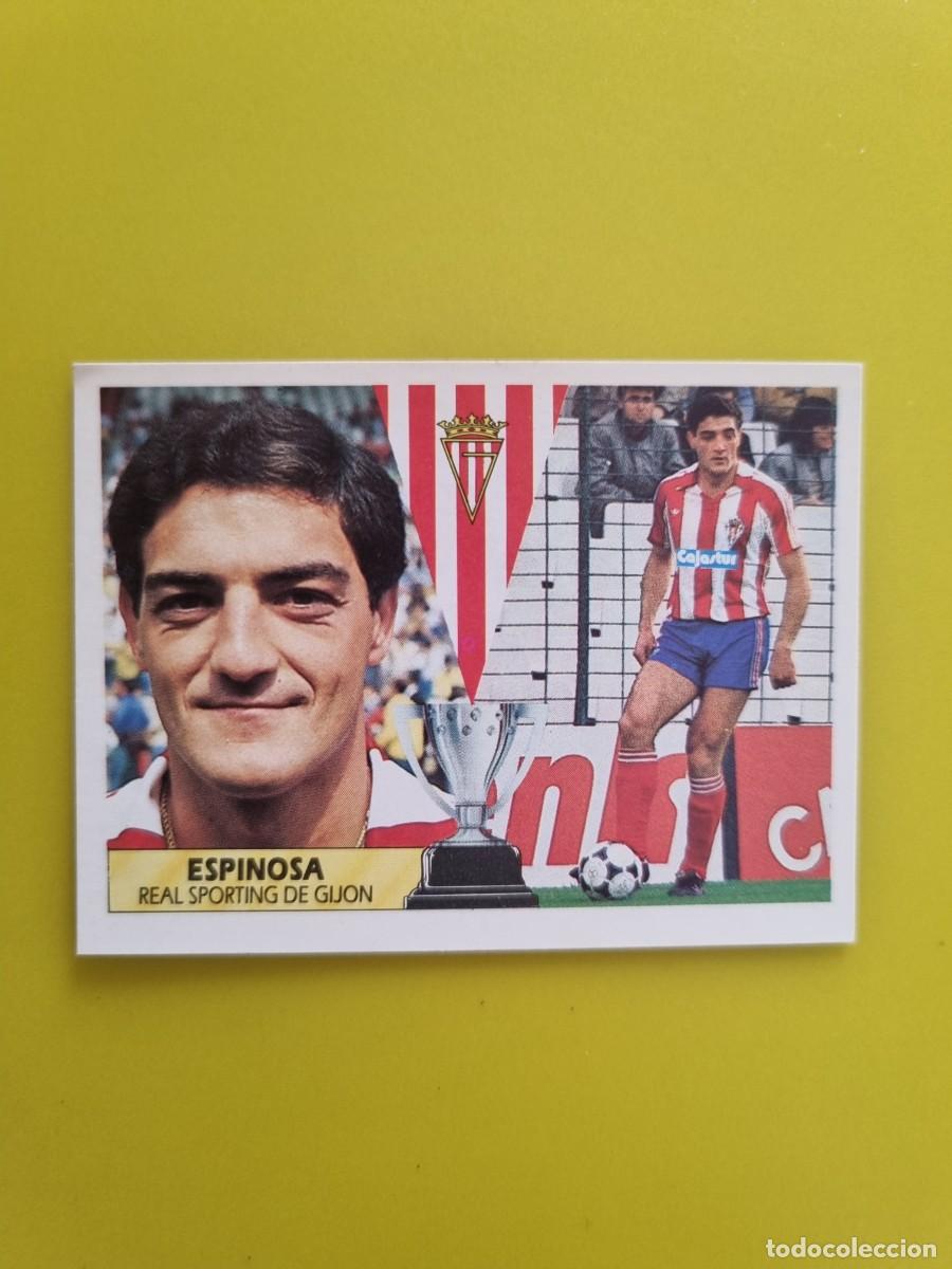 Fu&szlig;ball-Sticker: CROMO LIGA ESTE 87 88 1987 1988 NUNCA PEGADO SIN PEGAR ESPINOSA SPORTING DE GIJON AR1026