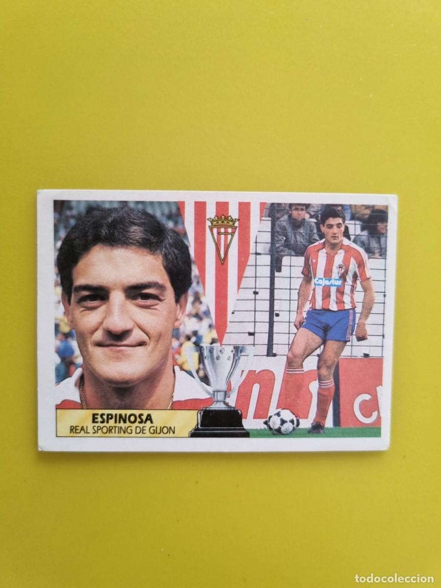 Fu&szlig;ball-Sticker: CROMO LIGA ESTE 87 88 1987 1988 NUNCA PEGADO SIN PEGAR ESPINOSA SPORTING DE GIJON AR1026