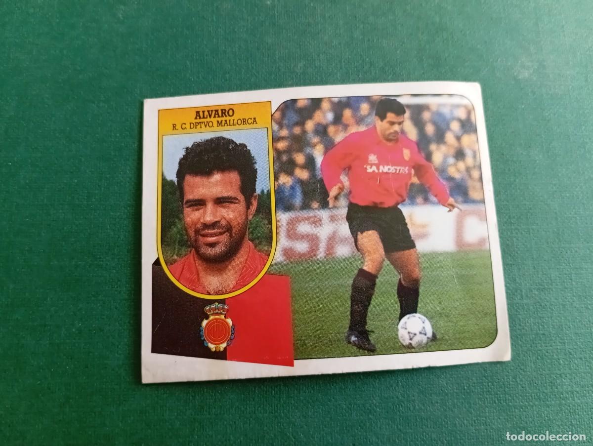Cromos de f&uacute;tbol: Liga Este 1991 1992 91 92 RCD Mallorca Alvaro Cervera NUNCA PEGADO