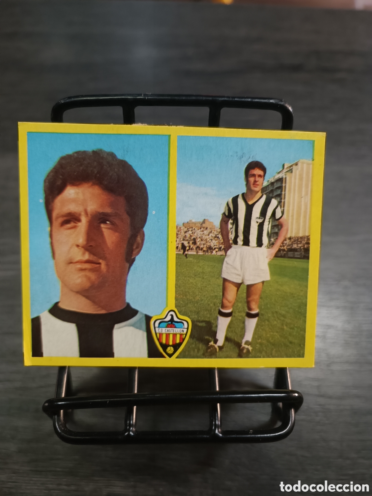 Cromos de f&uacute;tbol: 1972 Liga Este Cayuela Castell&oacute;n Despegado