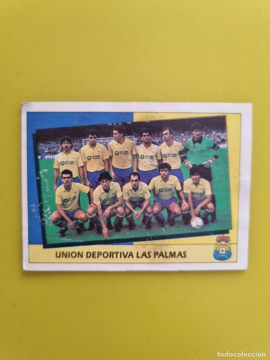 Cromos de f&uacute;tbol: LIGA ESTE 87 88 1987 1988 NUNCA PEGADO SIN PEGAR ALINEACION UD LAS PALMAS AR1026