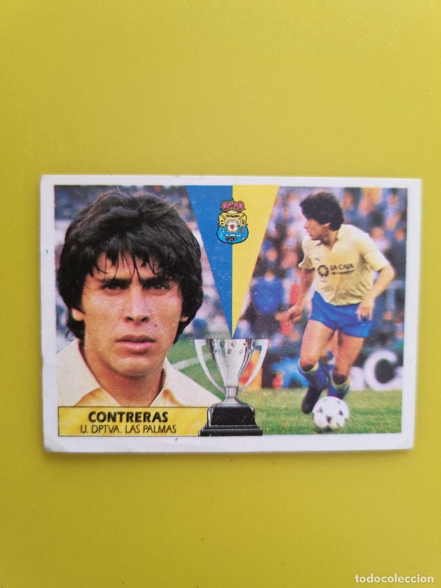 Cromos de f&uacute;tbol: CROMO LIGA ESTE 87 88 1987 1988 NUNCA PEGADO SIN PEGAR CONTRERAS UD LAS PALMAS AR1026