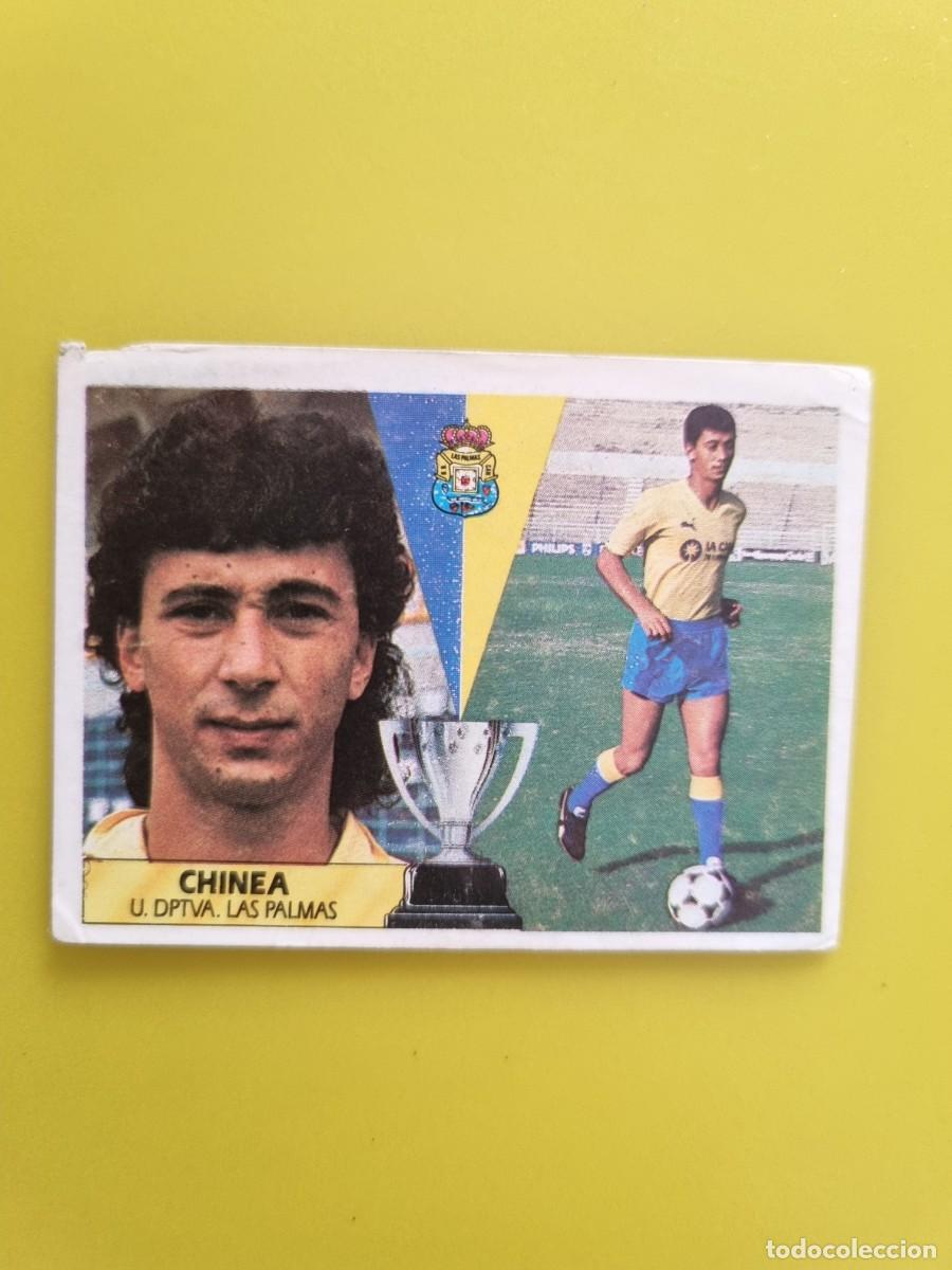 Cromos de Futebol: CROMO LIGA ESTE 87 88 1987 1988 NUNCA PEGADO SIN PEGAR CHINEA UD LAS PALMAS AR1026