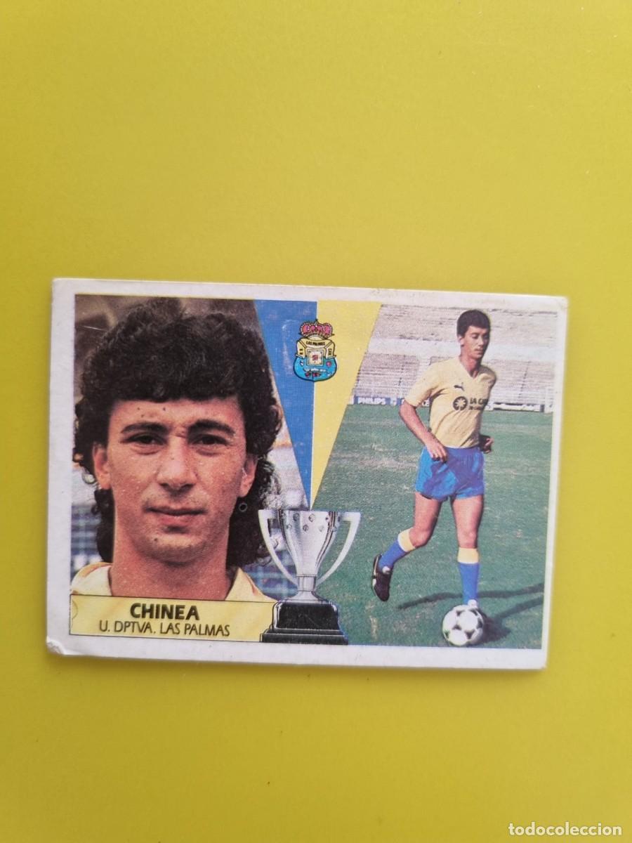 Cromos de Futebol: CROMO LIGA ESTE 87 88 1987 1988 NUNCA PEGADO SIN PEGAR CHINEA UD LAS PALMAS AR1026